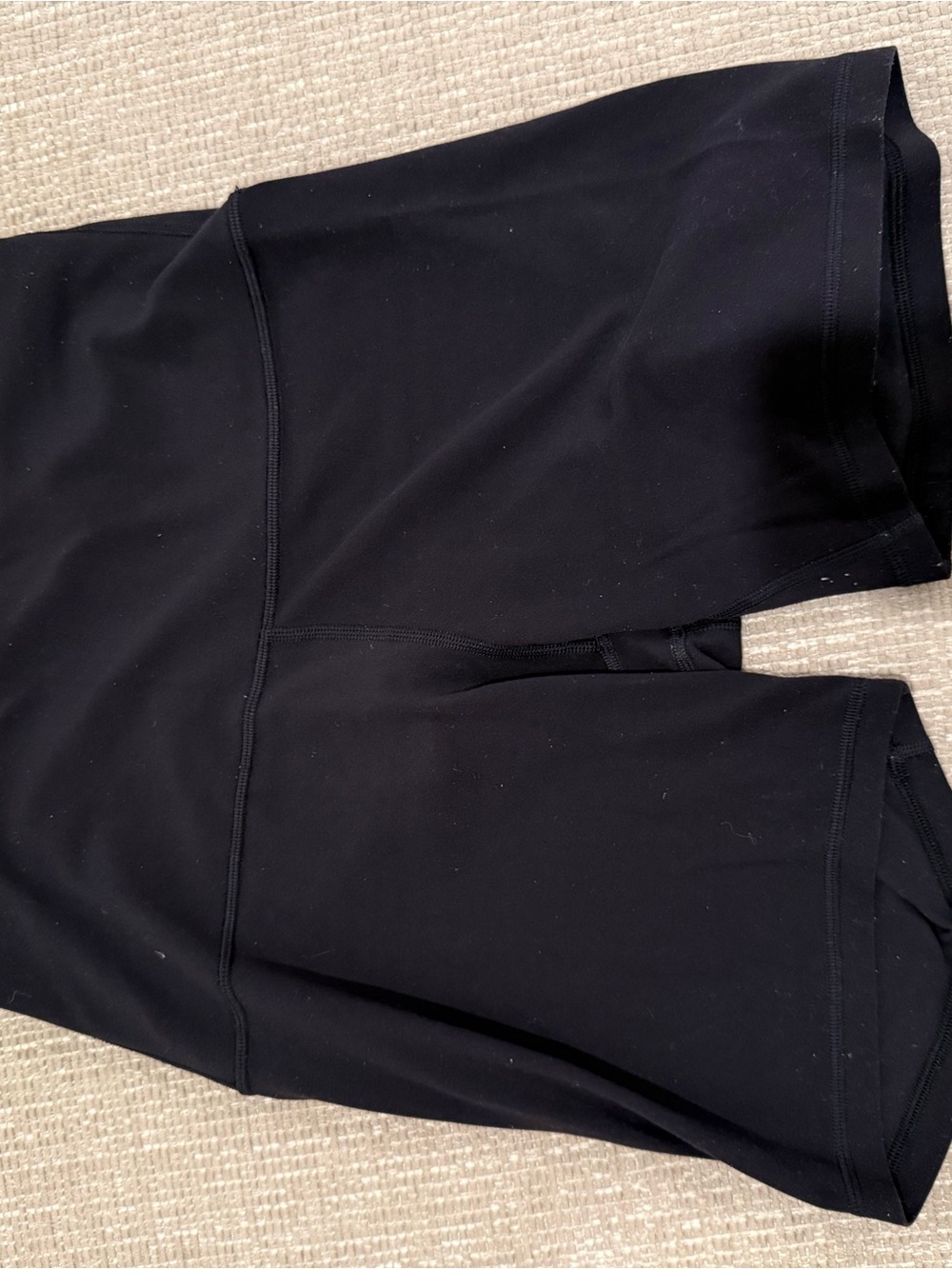 Black Lululemon Align High-Waisted Shorts